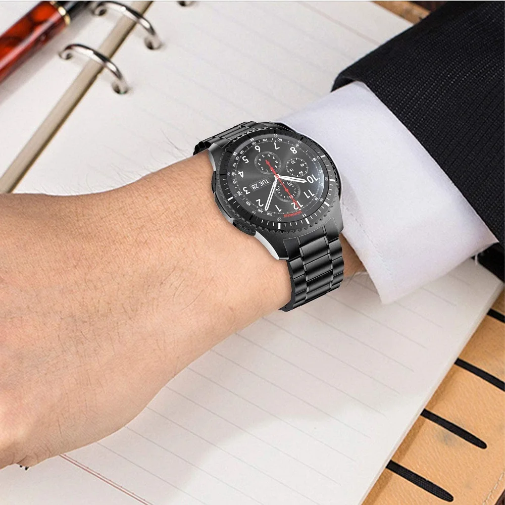 Ремешок без зазоров для samsung galaxy watch 46 мм Gear S3 Frontier band браслет Classic | Наручные часы