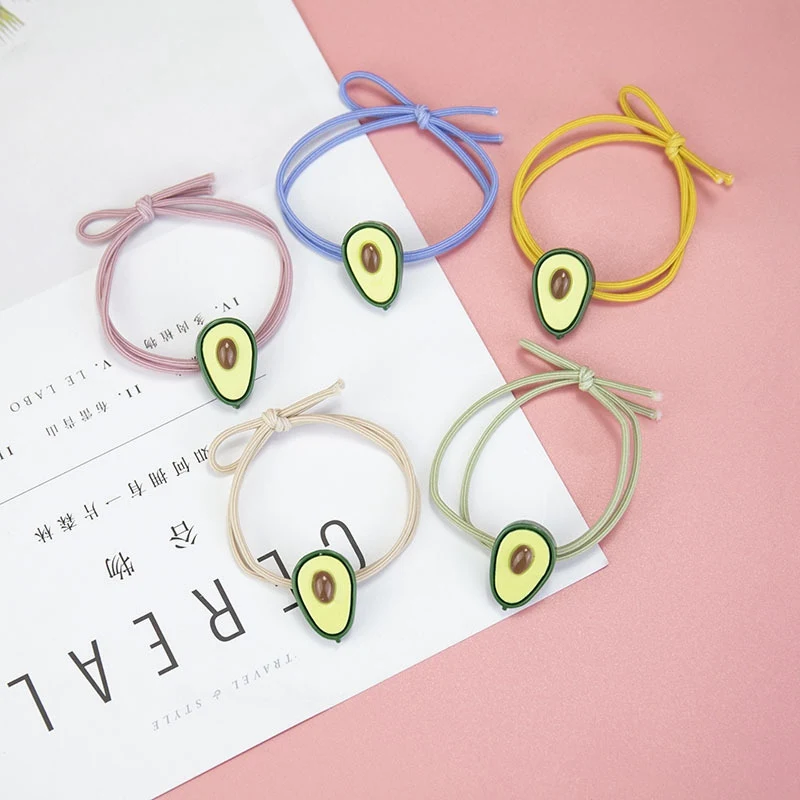 Милые эластичные резинки для женщин и девушек волос держатель конского хвоста в