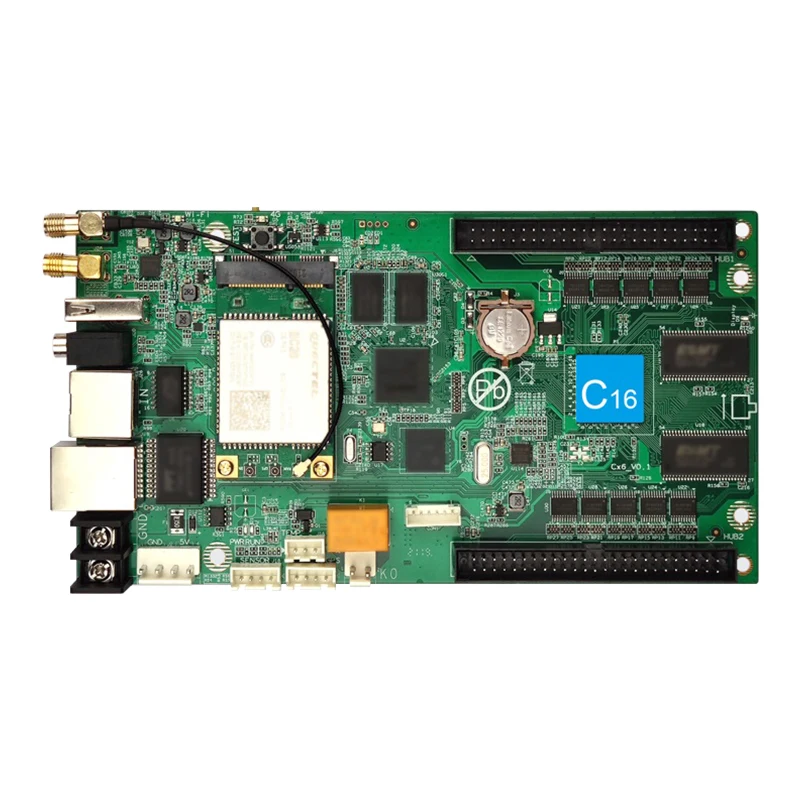 Huidu HD-C16 C16C HD-C36 C36C Async WIFI Control Card For Small & Medium LED Screen Wifi Control Card