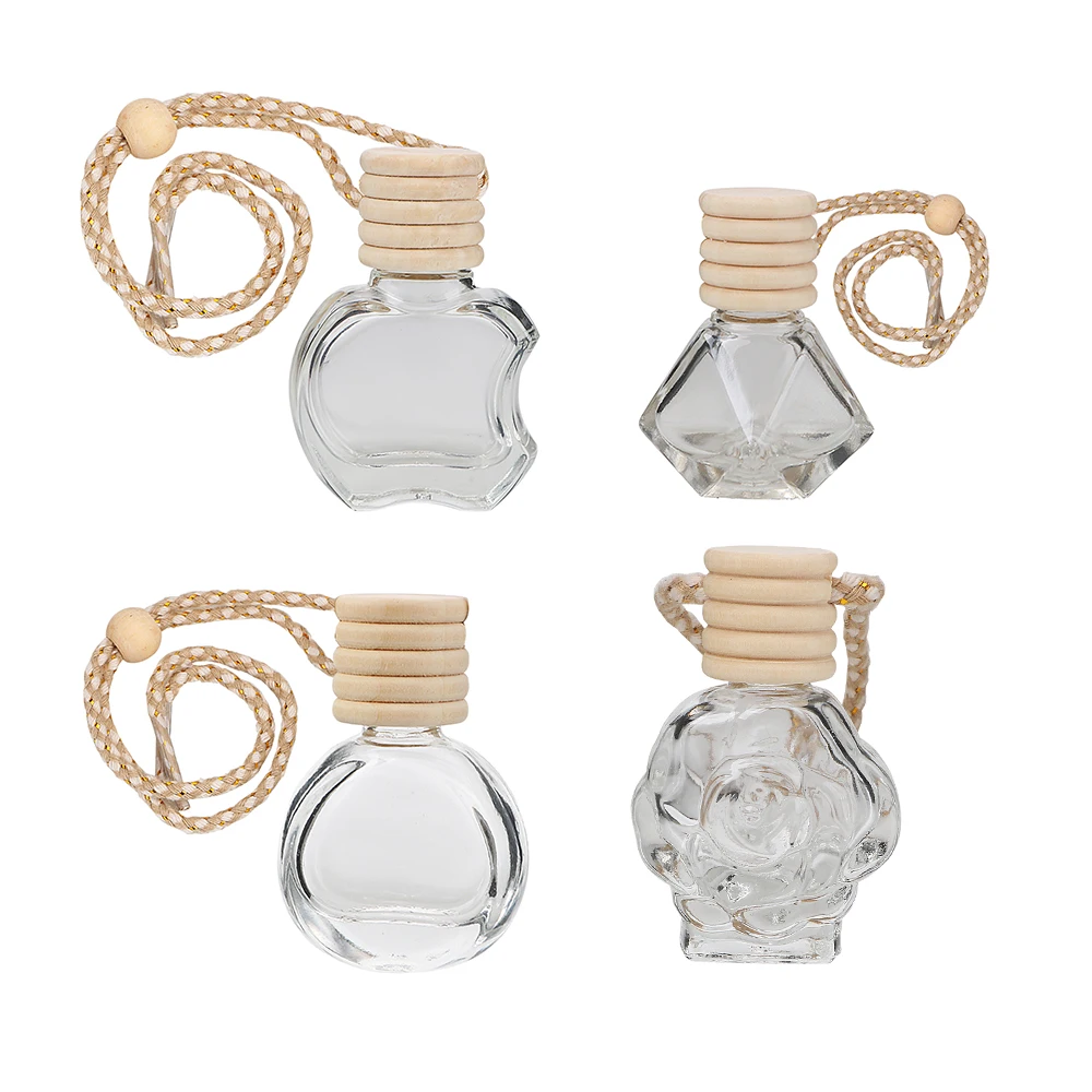 Флакон духов автомобиля освежитель воздуха и резервуар подвесная стеклянная