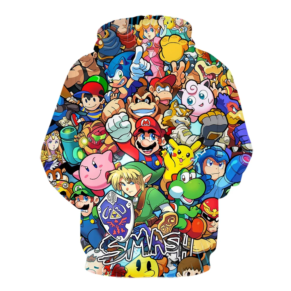 3D цельные толстовки Свитшот комикс Обезьяна D. Луффи кровяной тренд парная одежда