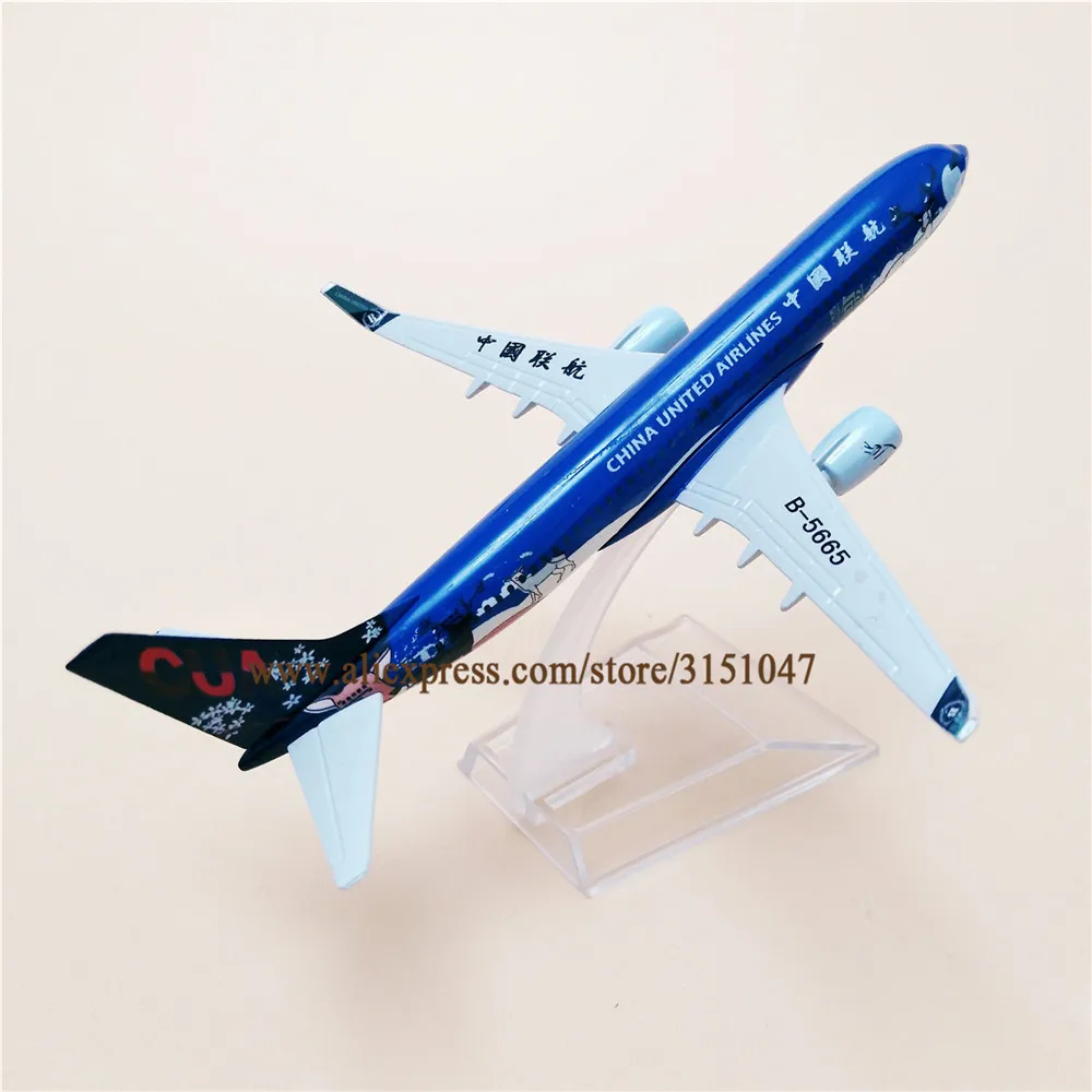 16 см сплав металл воздух Китай Юнайтед авиалинии B737 Boeing 737 модель самолета Модель