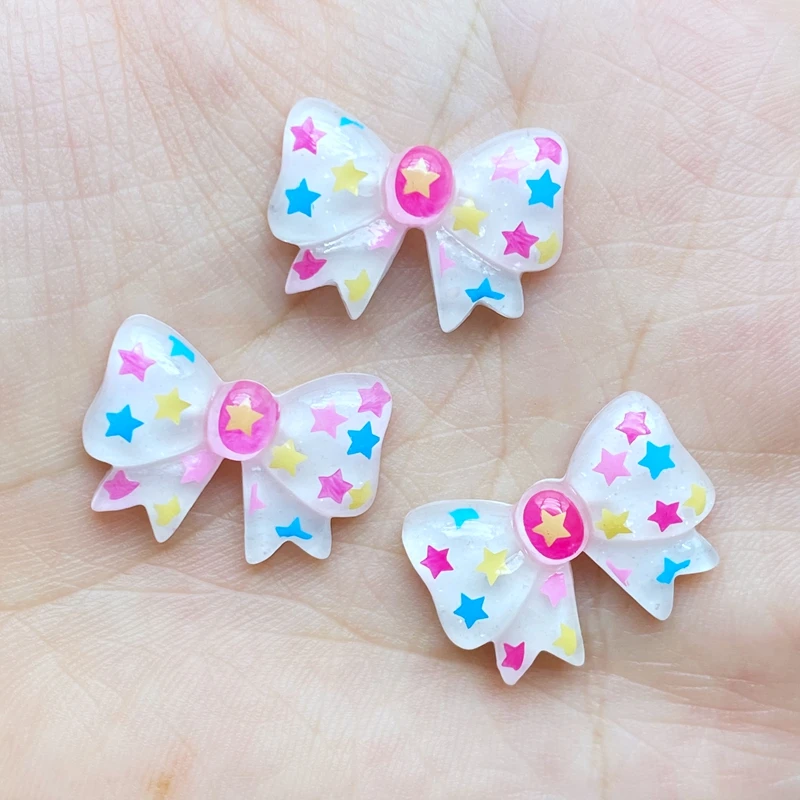 

Мини фигурки банты из смолы 10 шт