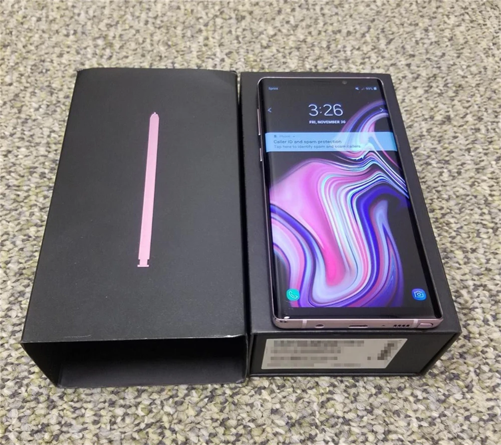 Samsung Galaxy Note9 Note 9 N960FD разблокированный LTE мобильный телефон Exynos 9810, четыре ядра, две sim-карты 6,4 дюйма, 12 МП ram, 6 ГБ rom, 128 ГБ NFC