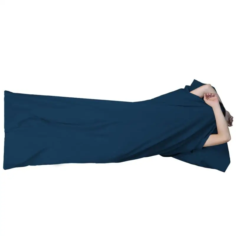 

Outdoor Ultra-light Sleeping Bag Travel Portable Hotel Pure Cotton Liner Sanitary Camping Widened Sleeping Bag