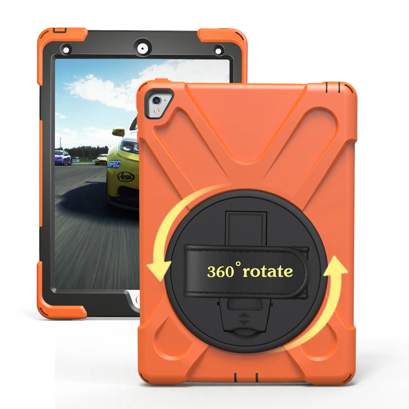 

Чехол для ipad pro 9,7 дюйма 2016 года, прочный защитный чехол с подставкой и ремешком на шее