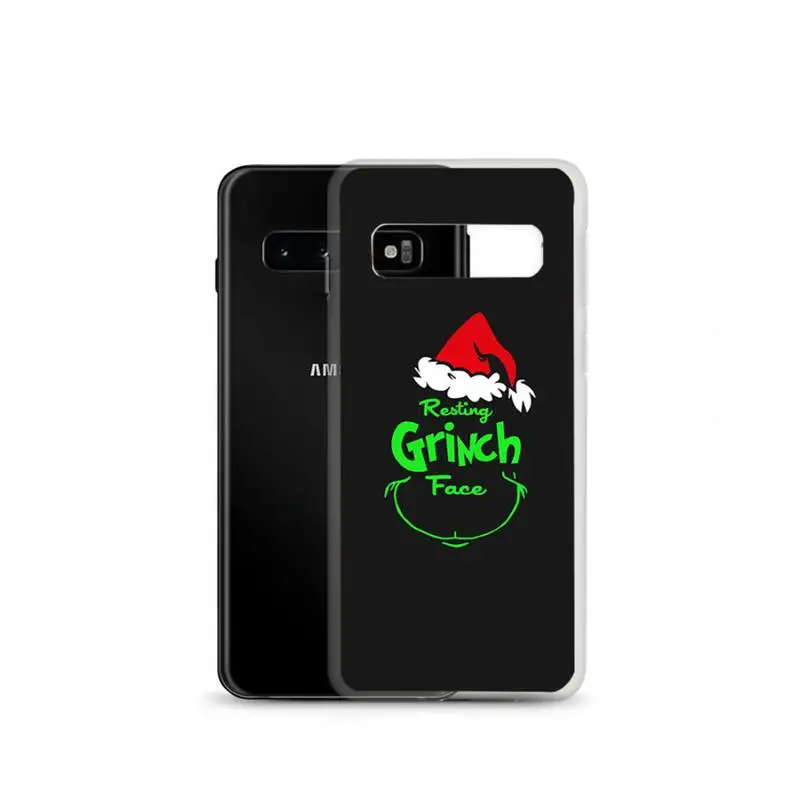 

Grinches Christmas Kawaii Phone Case Phone Case Fundas For Samsung S6 S7 S7edge S8 S8plus S9 S9plus S10 S10 Plus E Cover