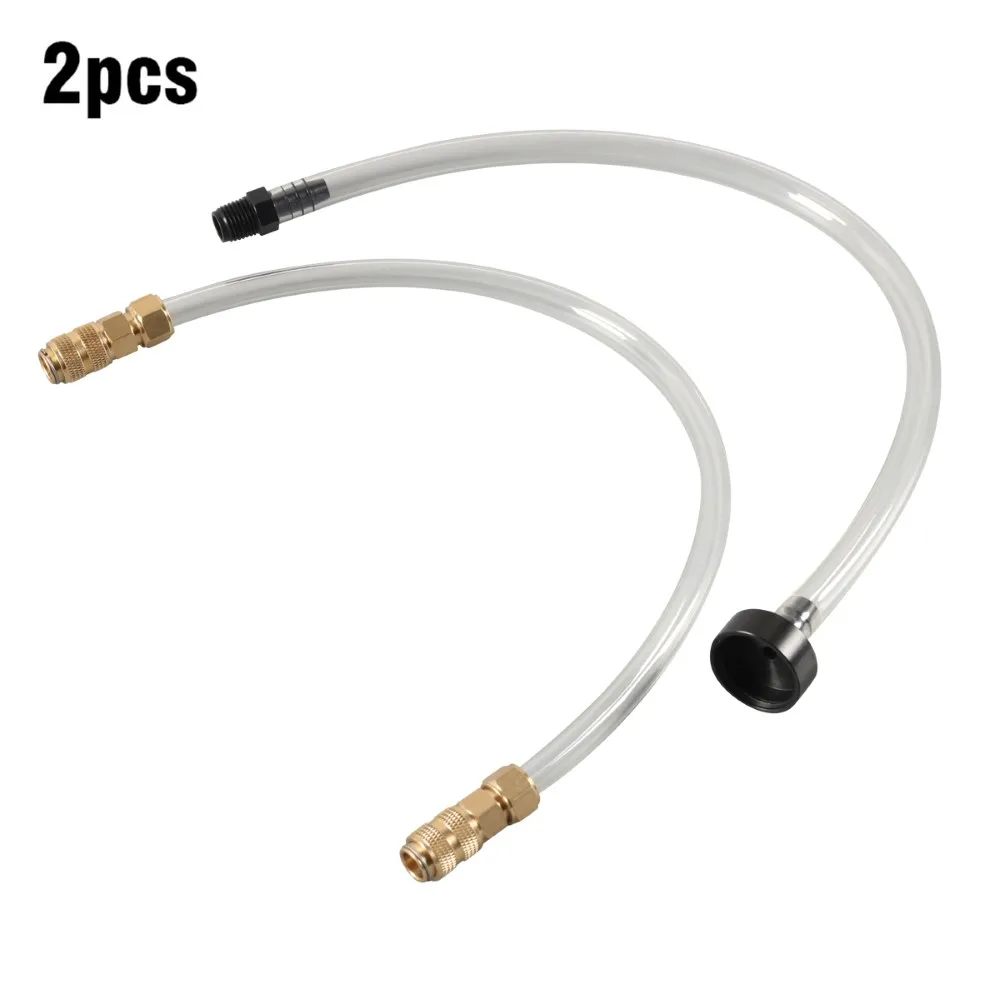 

2pcs Bleed Kit Filler Kit For Seastar Hydraulic Steering Systems PVC Bridge Tube Hose Exhaust Suite With Clamp