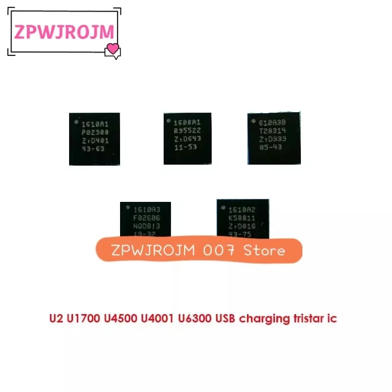 

3pcs U2 U1700 U4500 USB charging tristar ic for iPhone 5/5S/6/6P/7/7P/se/8/8P/X XS/MAX/XR 11/PRO/MAX