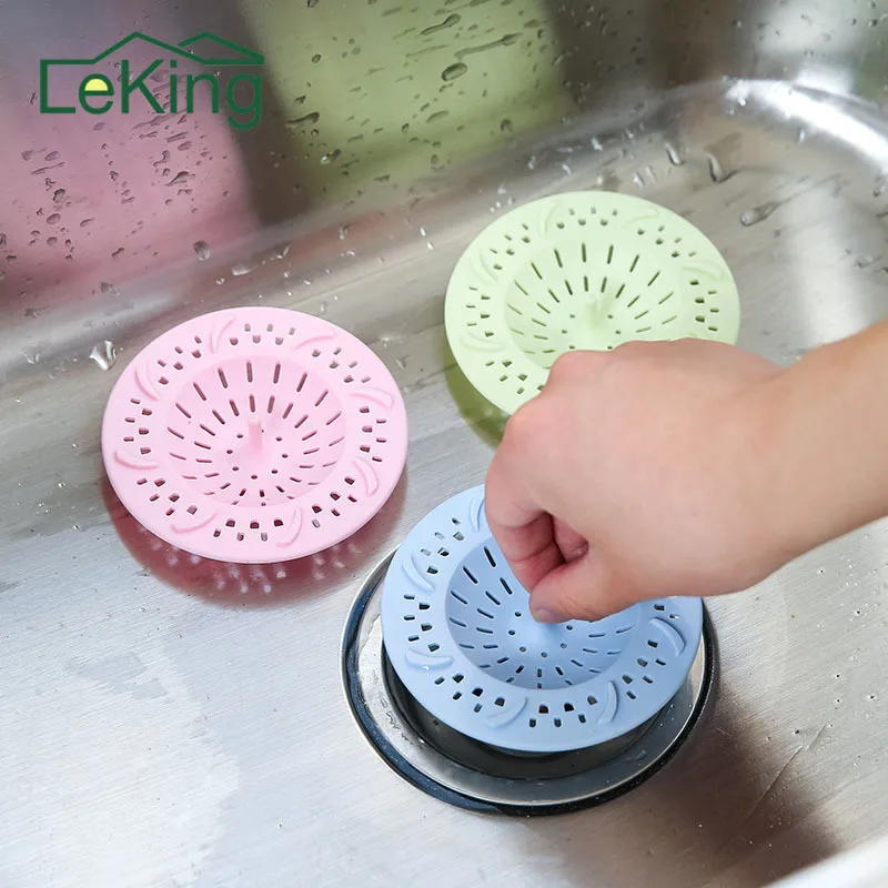 Противозасоряющая силиконовая сливная раковина канализация фильтр для мусора