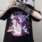 Женская эстетика, Готическая женская рубашка, женская рубашка, Панк Темный гранж, блуза Готическая для женщин, одежда в стиле Харадзюку