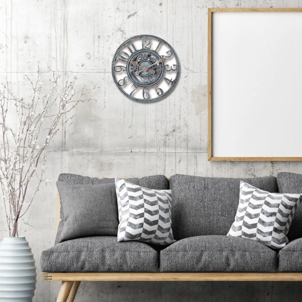 Винтажные/ретро настенные часы садовые водонепроницаемые декоративные на