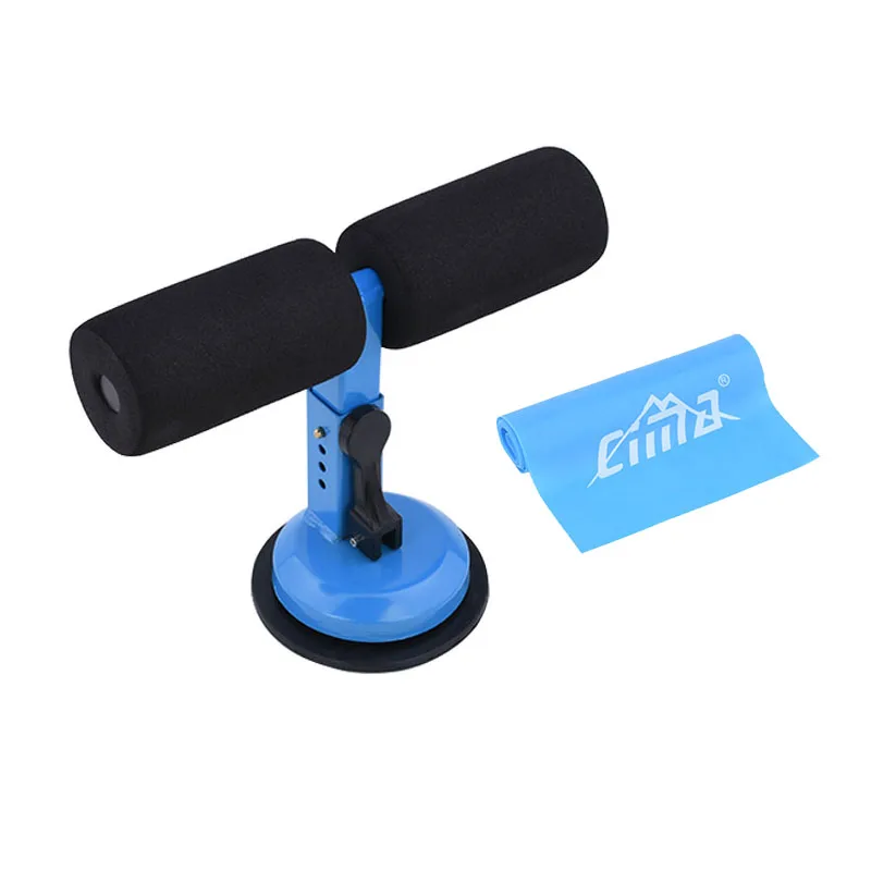 

Fitness Resistance Bands Sit Up Stand Abdominal Machine Exercise Bar on Floor Muscle Training Assistant Equipment for Home Gym