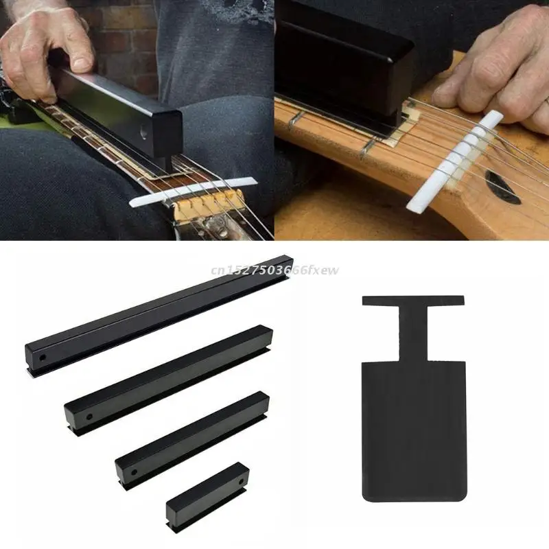 

Alloy Fretbar Understring Leveler - Fret Sanding Leveling Beam File Bar Luthier Tool for Guitar Bass Repair Maintenance