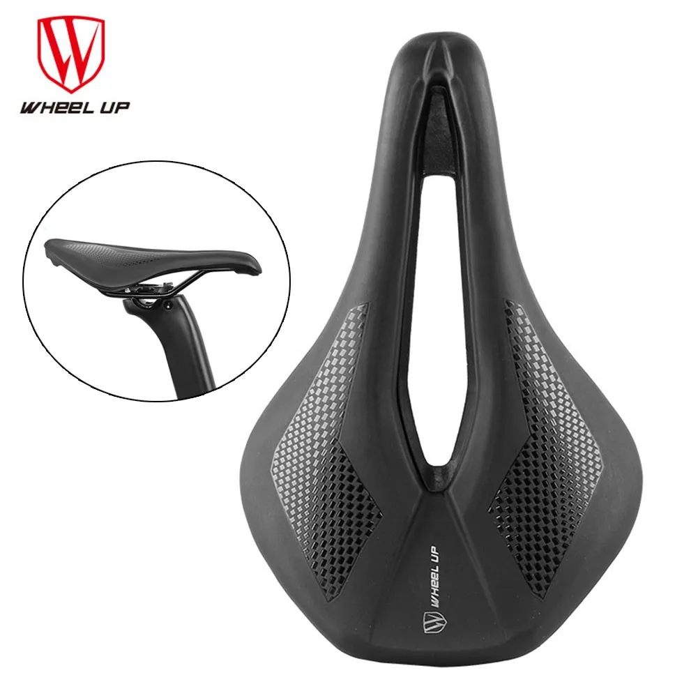 

Bicycle Saddle Seat Bike Breathable Comfort Mountain Saddle Seat Wheelup