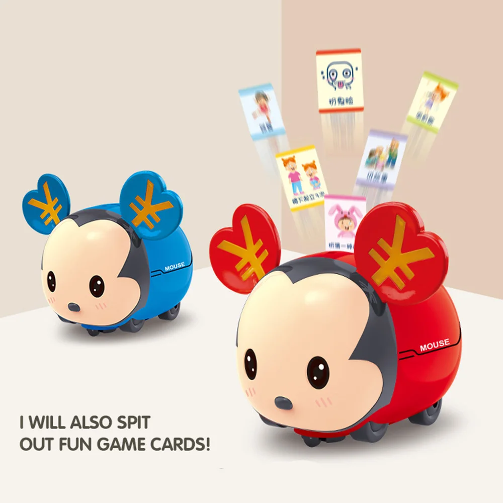 Милый талисман на год крысы электрическая мышь автоматическая копилка для монет