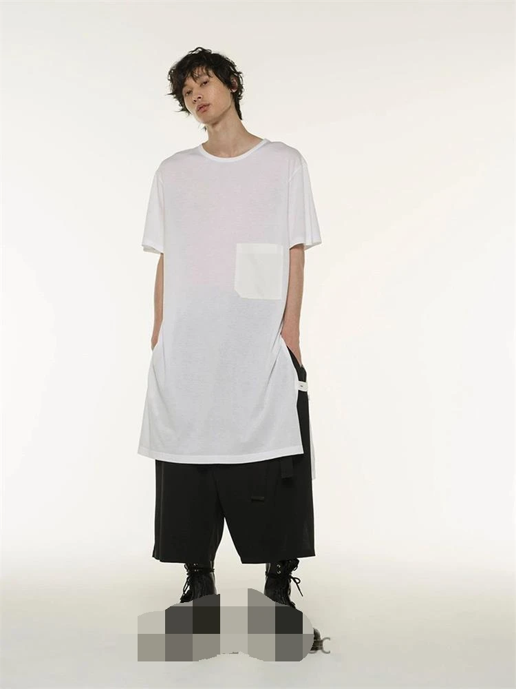 Hair Stylist Loose Irregular Asymmetrical Short Sleeve T-shirt