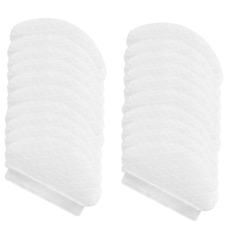 

20 шт. Замена одноразовая для швабры Тряпки Для Ecovacs Deebot Ozmo 950 920 905 тряпки умный робот-пылесос