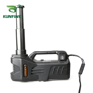 KUNFINE 12V 5Ton 150 W Rated Power 13 A Max.Current Car Electric Tire Lifting Car Jacks Hydraulic Air Infatable Car Floor Jack