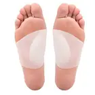 50% горячая Распродажа силиконовый плоский стельки для ног, поддержка свода стопы, Подошвенный Фасциит, ортопедический корректор