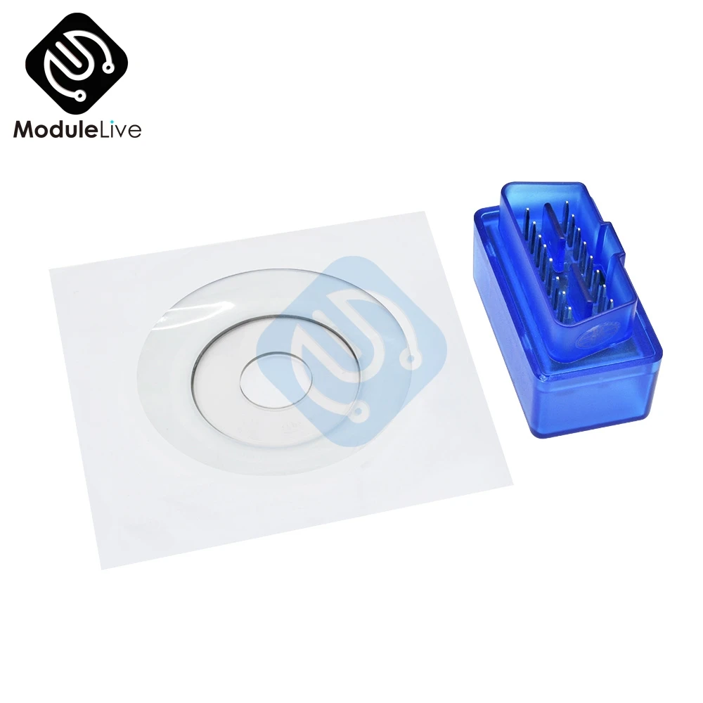 Супер Мини elm327 Bluetooth OBD2 V2.1 Elm 327 V 2,1 OBD 2 Автомобильный диагностический инструмент сканер Elm-327 OBDII адаптер автоматический диагностический инструмент