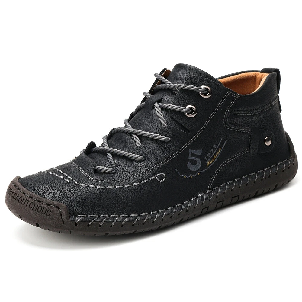 

Plus Size Leather Men Shoes Casual Split Leather Shoes Men Loafers Super Comfort Snow Shoes Men Flats Hot Sale Moccasins Shoes