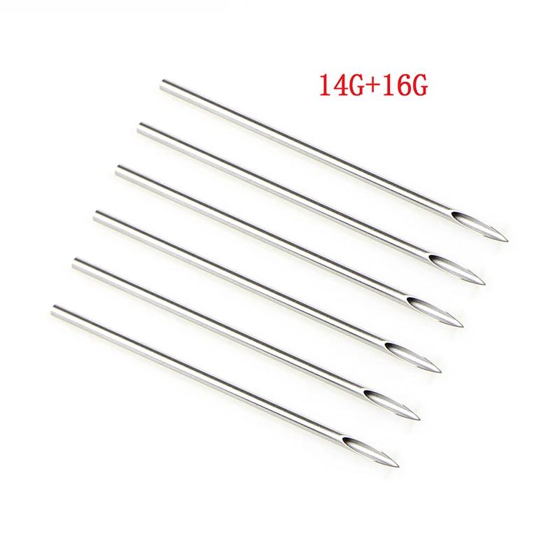 49pcs/set Tongue Ring Nose Eyebrow Lips Septum Forceps Piercing Needles Body Jewelry Jewellery Kits Sets | Украшения и аксессуары
