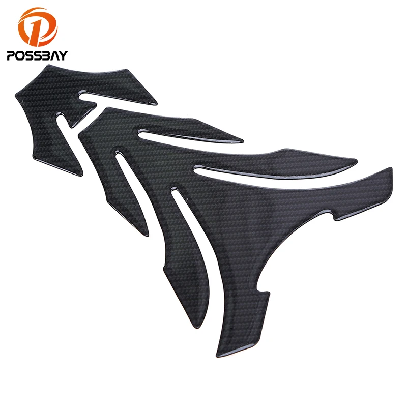 Наклейки для мотоцикла posbay накладка на топливный бак масла и газа защитная