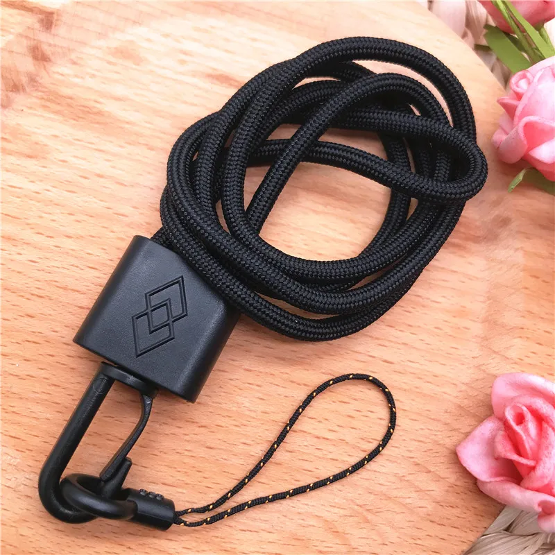 New good quality solid color lanyard Anti-lost Wrist Lanyard for keys ID Card Gym Straps mobile phone round rope neck | Мобильные