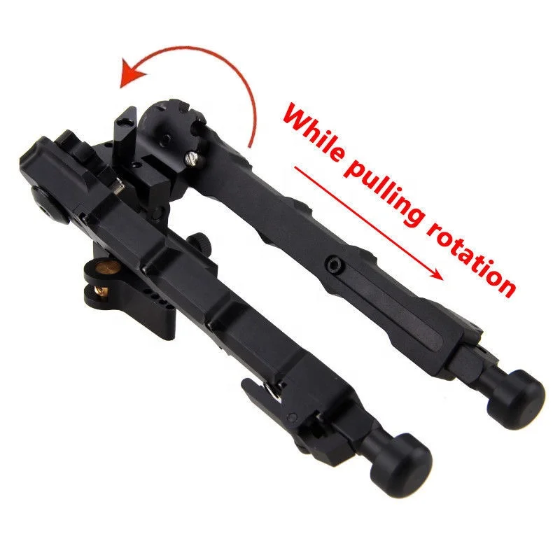 Горячая Распродажа складной Bipod V9 из алюминиевого сплава для охоты и стрельбы с