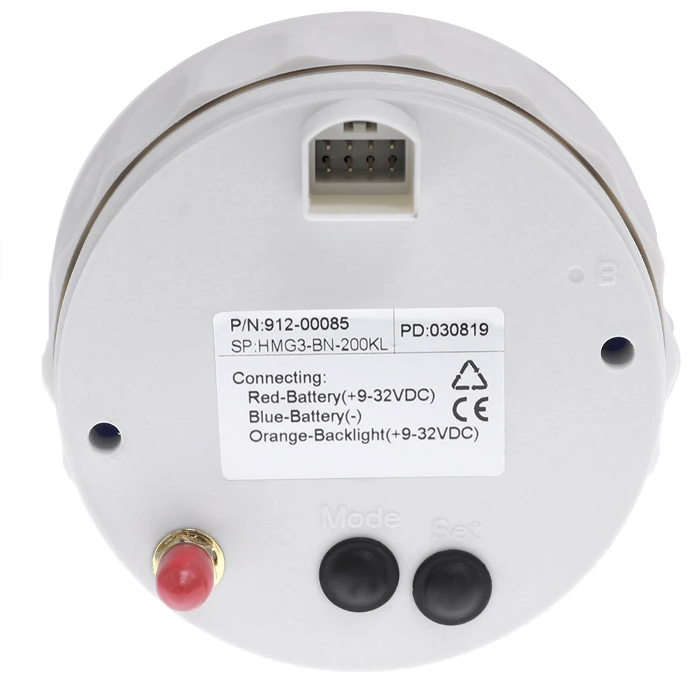 Одометры скорости Gps измеритель с ЖК-дисплеем и подсветкой 7 цветов для