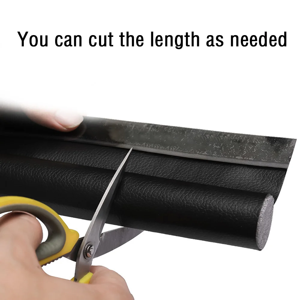New Door Bottom Seal Strip Stopper Guard Wind Dust Weather Stripping Burlete Puerta Casa Soundproof Tape Gap Sealer Protector |