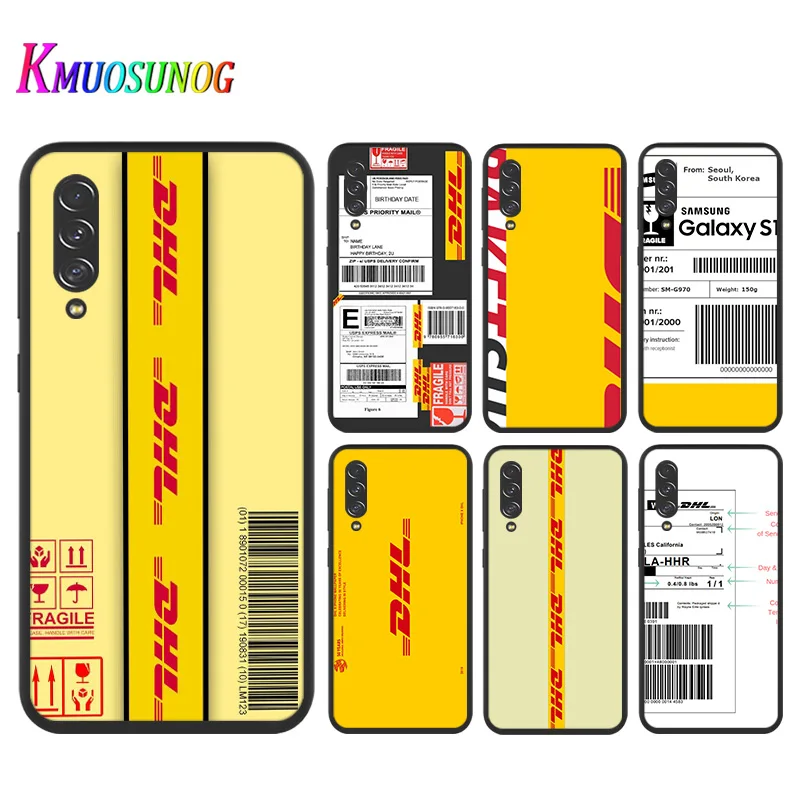 Модный мягкий черный чехол Dhl Express для телефона Samsung A10 10E 10S 20 20S 20E 30 30S 40 40S 50 50S 60 70 70S