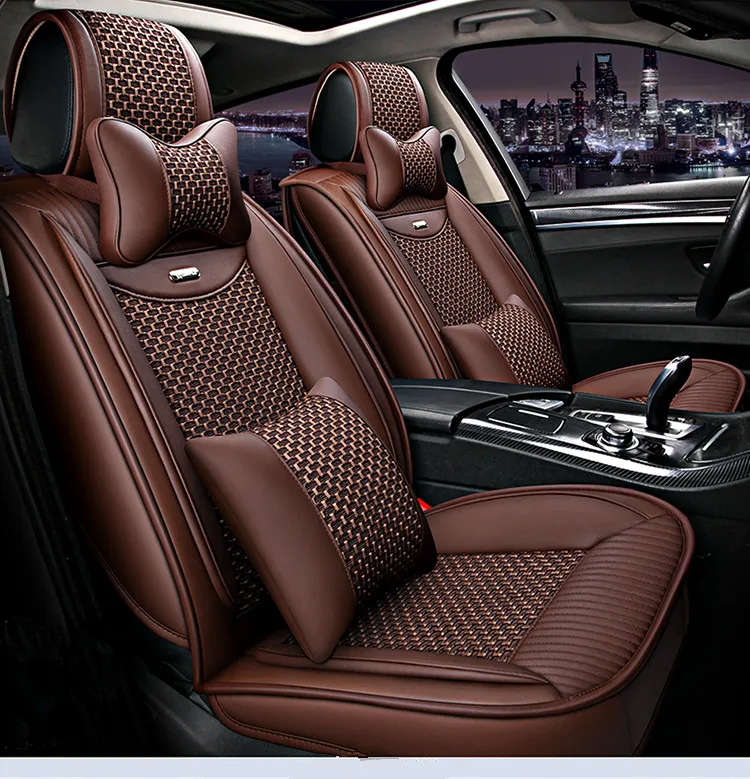 

High quality! Full set car seats covers for Honda HR-V 2020-2014 breathable durable eco seat covers for HRV 2019,Free shipping