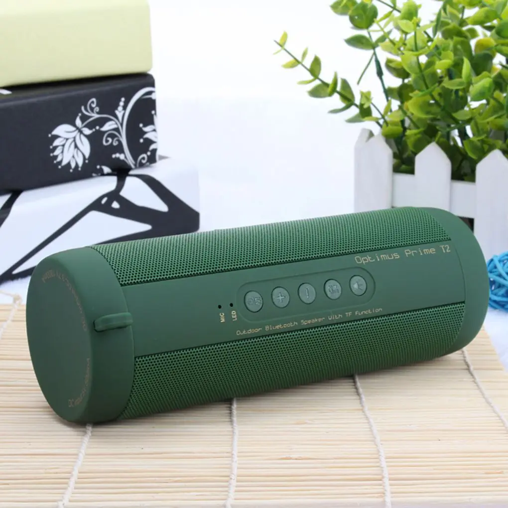 T2 Bluetooth музыкальный бас-динамик водонепроницаемый портативный открытый