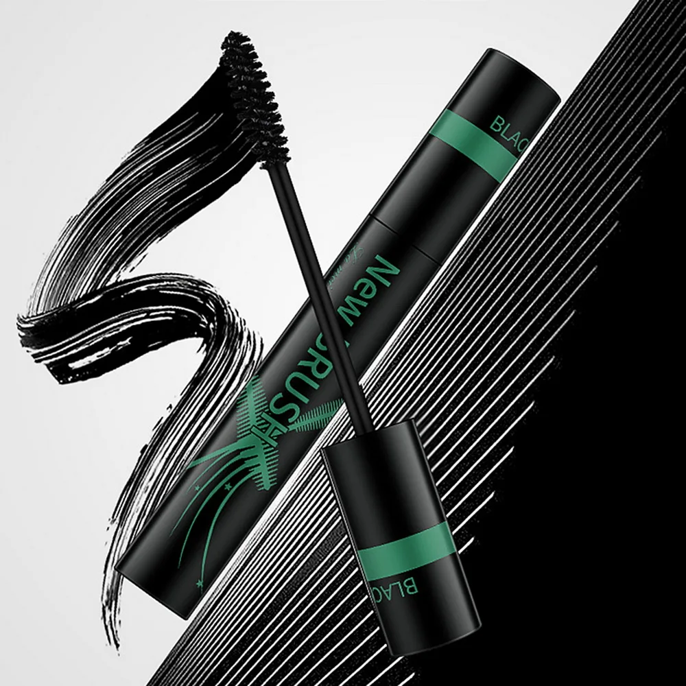 Натуральная черная тушь для ресниц водостойкая долговечная Подкручивающая