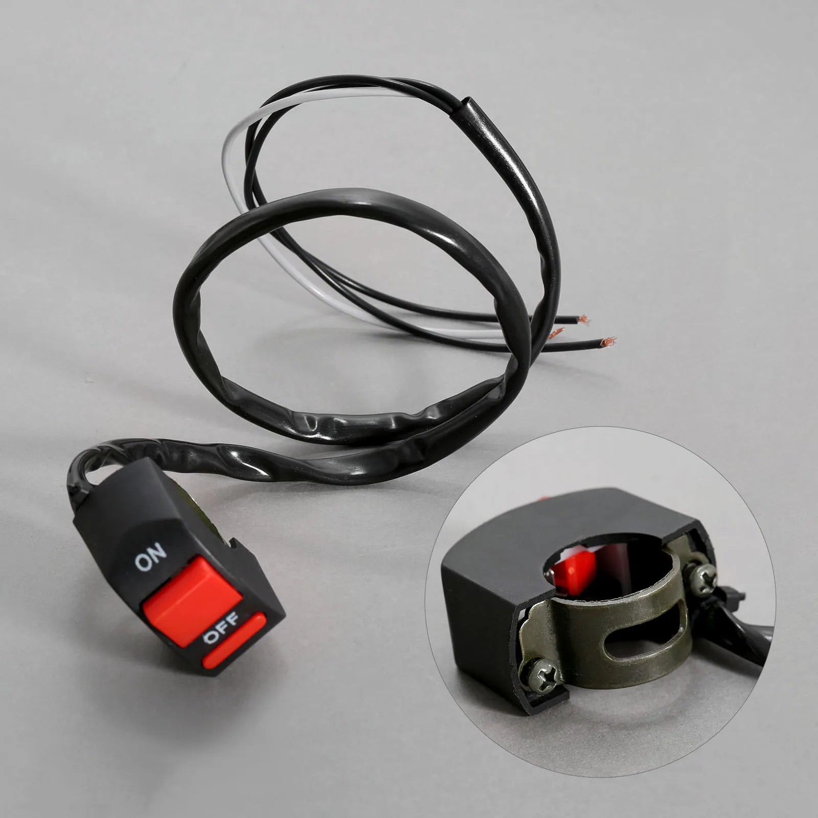 Передняя фара для мотоцикла или велосипеда 22 мм 7/8 дюйма|Переключатели мотоцикла|