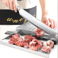 manual meat slicer slicing machine commercial household frozen chicken duck fish and lamb bone cutter