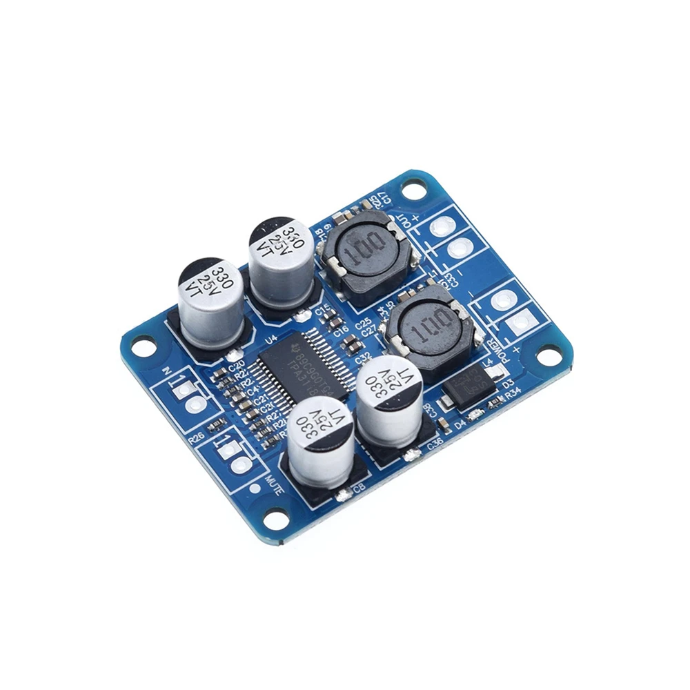 Сменный моно цифровой аудио усилитель мощности TPA3118 BTL 60 Вт чип PCB плата Amp модуль