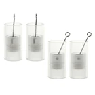 4 шт. металлический стеклянный цилиндрический поршень для двигателя мешалки инструмент для физических экспериментов