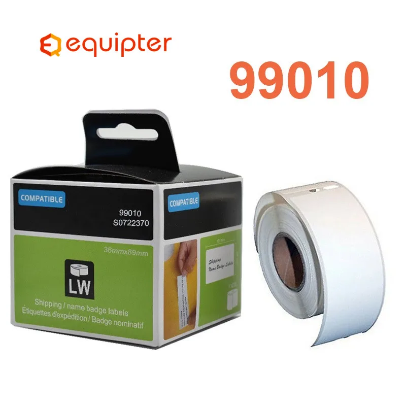 Термобумага совместимая с принтером Dymo LabelWriter 99010 400 450 450Turbo SLP 440 130 шт./рулон