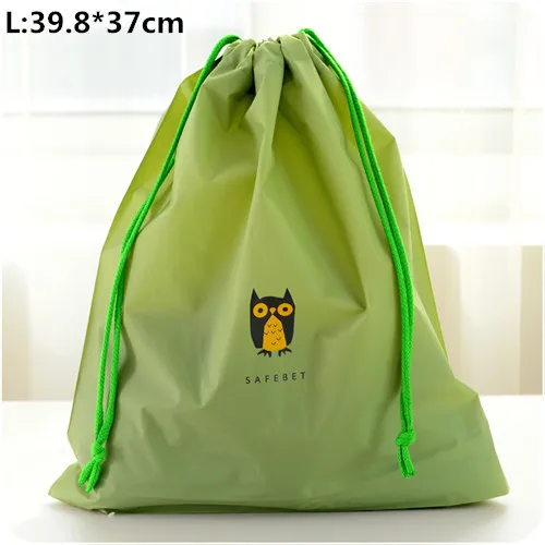 Green L ETya, женская косметичка, ПВХ, для путешествий, для девушек, на шнурке, для туалетных принадлежностей, косметичка, органайзер, набор кистей, полотенец, сумка для хранения, сумка - Цвет: Green L