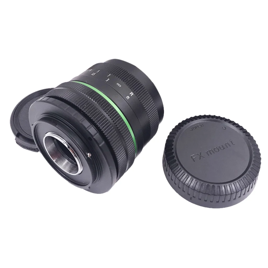 

35mm f/1.6 Manual Focus APS-C Lens w/ C-FX Adapter Cap Set For X-E2 X-M1 X-A2