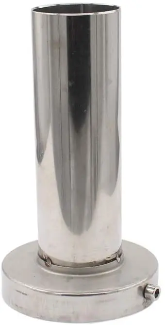 Универсальный нерегулируемый автомобильный хромированный глушитель выхлопной