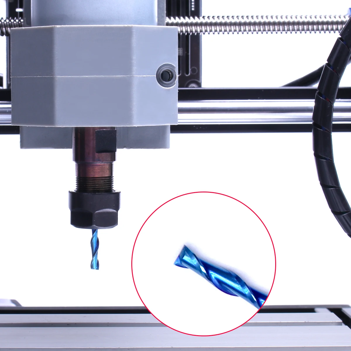 Набор фрез PCB 3 175 мм с покрытием/титановым покрытием/наносиними фрезами CNC 0 8-3 -