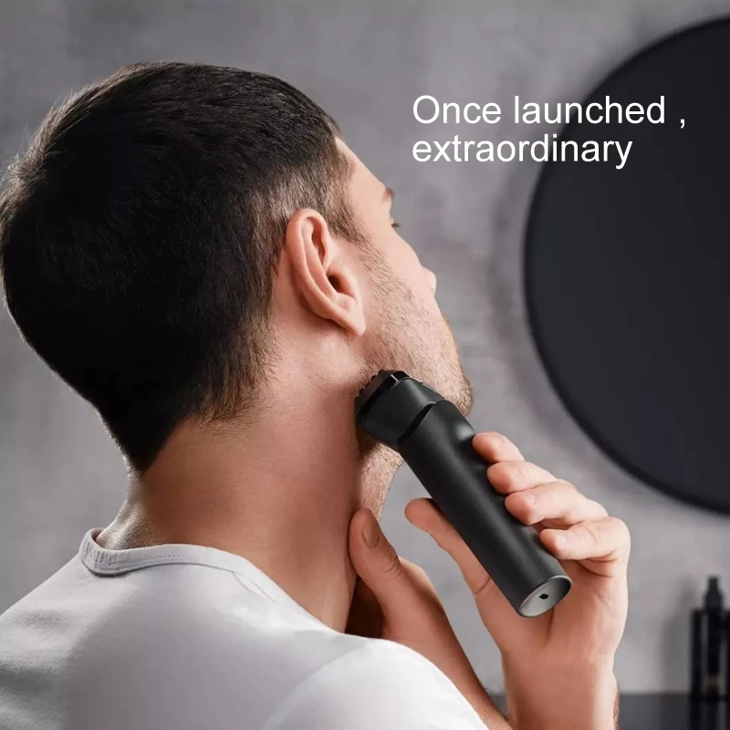 

Original Xiaomi Mijia Electric Shaver Stainless Steel Shaving Machine with 5 Cutter Head