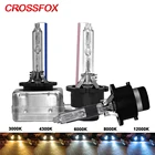 CROSSFOX светильник HID D3S D4S D4R ксеноновая лампа 3000K 4300K 5000K 6000K 8000K 10000K 12000K головной светильник D3 D4 HID лампа Авто 12V 35W 55W