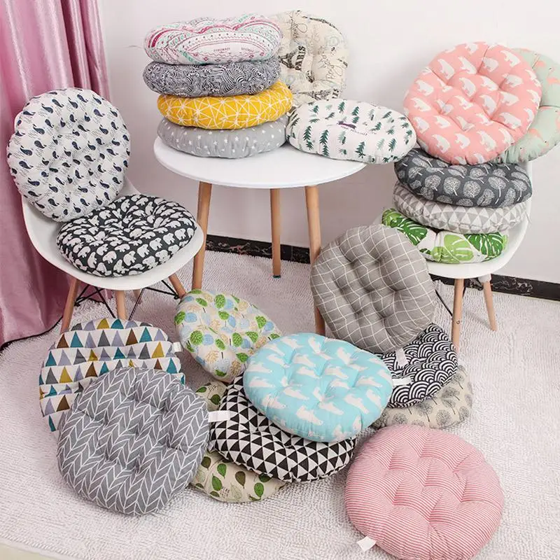 56 круглая подушка 38x3 8/43x4 3/48x48cm мягкий офисный стул софа подушки татами круговой