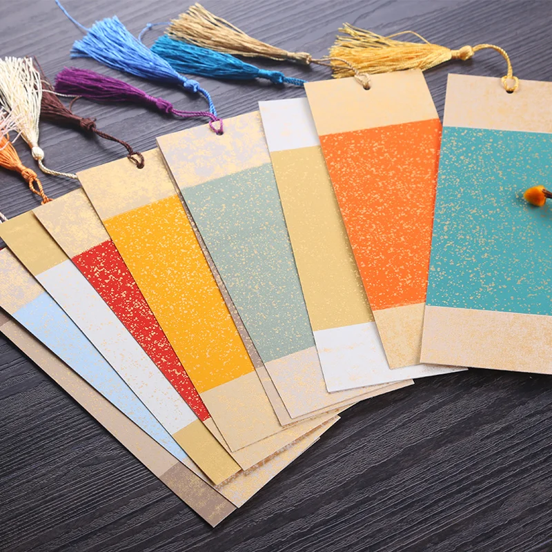 Винтажная закладка утолщенная бумага Xuan закладки для книг каллиграфии создание