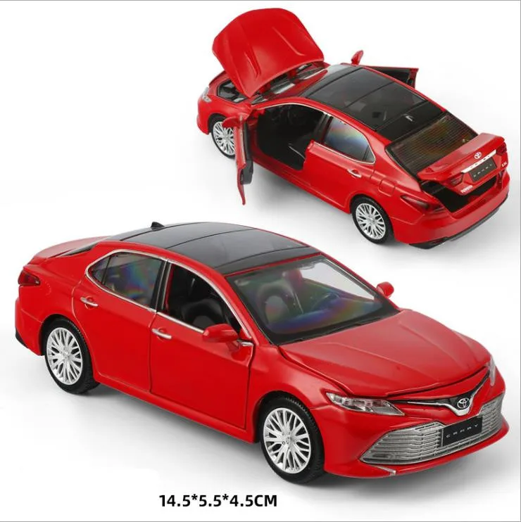Имитация автомобиля Camry 1:32 из сплава 6-дверная конструкция игрушки с имитацией